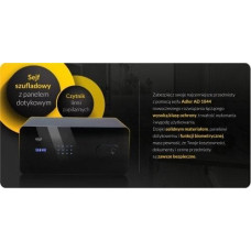 Adler Sejf szufladowy z panelem dotykowym i czytnikiem linii papilarnych