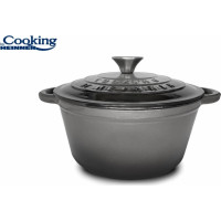 Puodas emaliuoto ketaus 4L 24x11.5cm HR-ZVC-S24 HEINNER