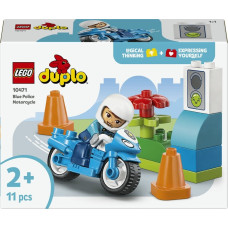 Lego Duplo Niebieski motocykl policyjny (10471)
