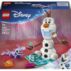 Lego 43287 Disney Princess Picnic Fun with Olaf and Bruni, Construction Toy