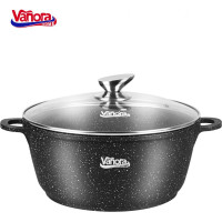 Puodas aliuminio su keramikos danga 7.6L 28x12.5cm VN-ME-28CL VANORA