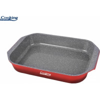 Kepimo forma aliuminis su keramikos danga 39.5x26 cm HR-ZJH-39RL, COOKING BY HEINNER