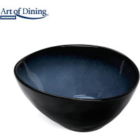 Keramikinių ovalių dubenėlių rinkinys 4 dalių 16cm SERENITY HR-LH-BO164 HEINNER