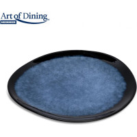 Keraminių ovalių lėkščių rinkinys 4 dalių 28cm SERENITY HR-LH-FO284 HEINNER