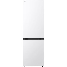 LG Refrigerator | GBBSJ10ESW | Energy efficiency class E | Free standing | Combi | Height 186 cm | Fridge net capacity 220 L | Freezer net capacity 113 L | Display | 35 dB | White