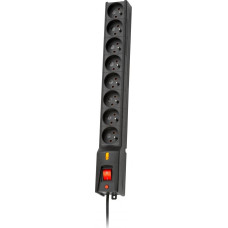 Lestar Power strip Lestar LX 810 overvoltage 8 sockets 1.5 m black