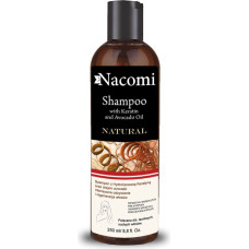 Nacomi Hair shampoo with keratin and avocado oil 250ml