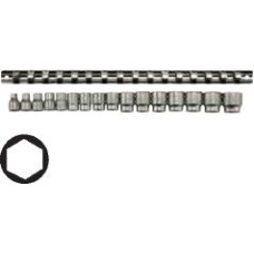 Teng Tools Set of 6-angle adapters 3/8" 7-22mm 17piece (116660101)