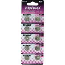 Tinko Bateria alkaliczna, LR54, AG10, 1.5V, blistr, 10-pack, cena za 1 baterie