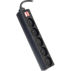Premiumcord Power strip PremiumCord 5 sockets 3 m black (ppa5k-03bk)