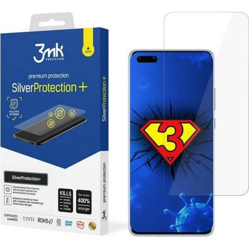 3MK 3MK Silver Protect+ Huawei Mate 40 Pro Wet-mounted microtube film