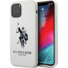 U.s. Polo Assn US Polo USHCP12LSLHRWH iPhone 12 Pro Max 6.7 white/white Silicone Collection