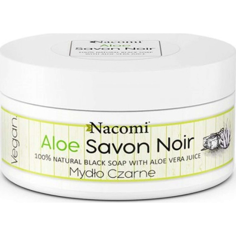 Nacomi Soap black Aloe 125g