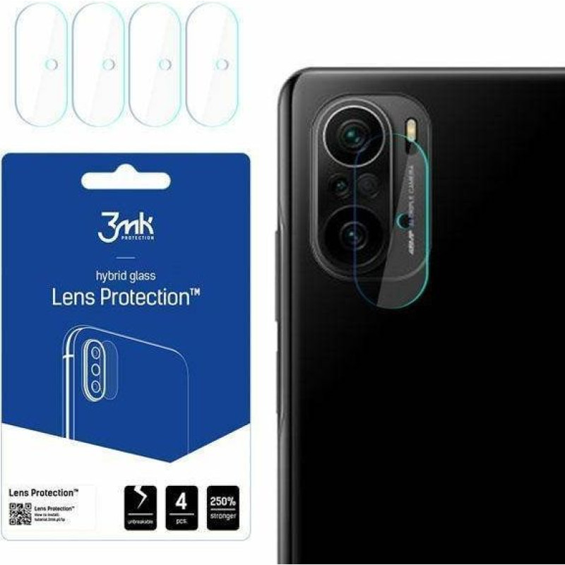 3MK 3MK Lens Protect Xiaomi Poco F3 5G Camera lens protection 4pcs