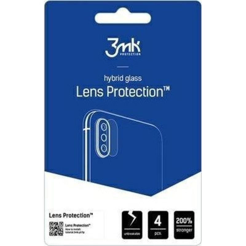 3MK Hybrid glass for camera lens 3MK Lens Protect Gigaset GX6 [4 PACK]