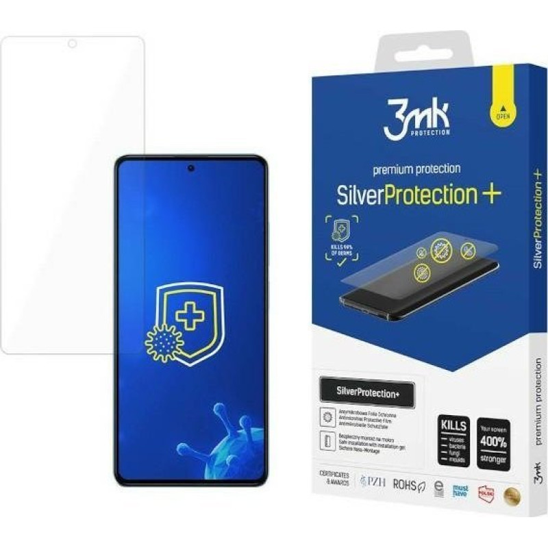 3MK Wet-mounted Silver Protect+ Redmi Note 12 Pro/Pro+