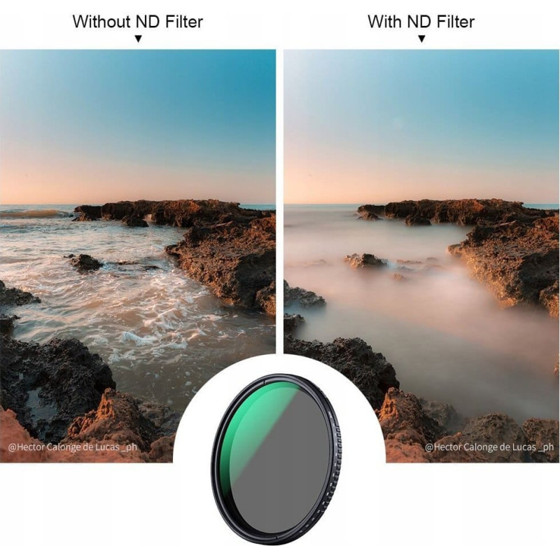 K&F Concept Filter Kf Full Grey Regulated ND3-ND1000