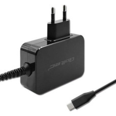 Qoltec Loader Qoltec GAN Power Pro Charger | 1xUSB-C | 45W | 5-20V | 2.25-3A | Black