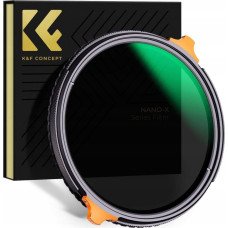 K&F Concept Filtr Kf Filtr Hybrydowy 2w1 52 mm 52mm CPL POLARYZACYJNY + SZARY FADER ND4-ND64 K&F CONCEPT / KF01.1911