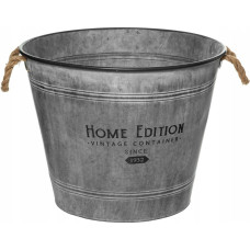 Atmosphera Osłonka zinc, wiaderko vintage, Ø 48 cm