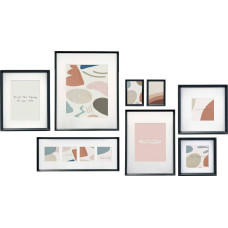 Giftdecor Ramka Giftdecor Ramki na zdjęcia na ścianę MURAL, 8 ramek różnej wielkości