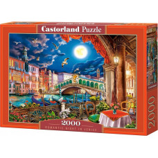 Castorland Puzzle Romantic Night in Venice 2000 elementów
