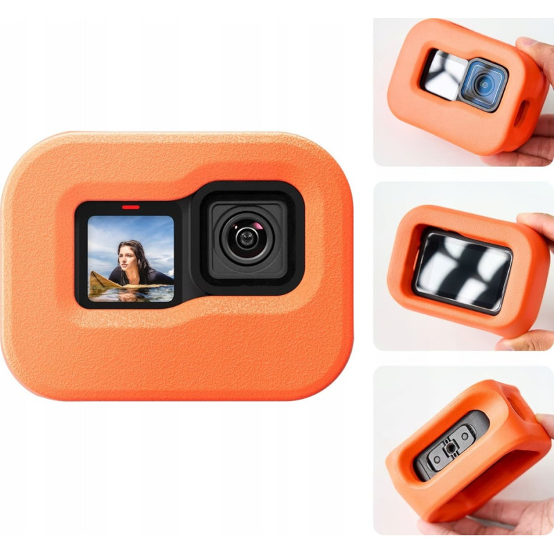 Telesin Osłona Pływak Floaty Sponge Gąbka Wypornościowa Do Gopro Hero 13 12 11 10 9 / S4-fhg-07-tgp