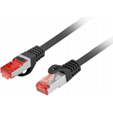 Lanberg PATCHCORD KAT.6 S/FTP LSZH CU 15M CZARNY FLUKE PASSED LANBERG