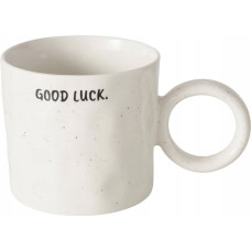 Boltze Kubek z okrągłym uchem GOOD LUCK, 360 ml