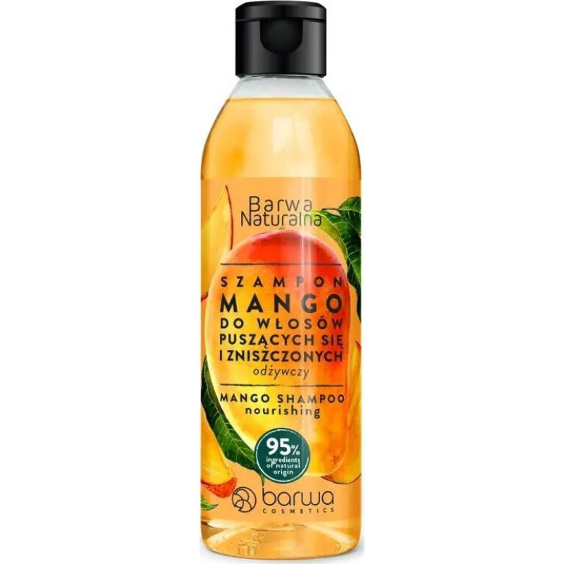 Barwa Barwa Szampon do włosów puszących się i zniszczonych Mango 300ml