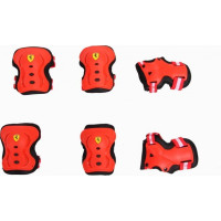 Ferrari Trackshock protector set r. M red