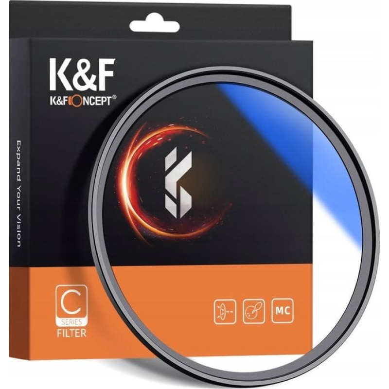 K&F Concept Filter Kf Uv Hd Mc Slim C Hmc K&f Concept filter 82mm / Kf01.1429