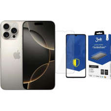 Apple Smartfon Apple Smartfon Apple iPhone 16 Pro Max 8/256GB Natural Titanium (MYWY3HX/A) + FlexibleGlass