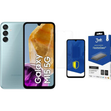 Samsung Smartfon Samsung Galaxy M15 5G 4/128GB Niebieski (SM-M156BLB) + FlexibleGlass