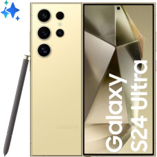 Samsung Galaxy S24 Ultra 17,3 cm (6.8") Dviguba SIM jungtis 5G C tipo USB 12 GB 512 GB 5000 mAh Titanas, Geltona