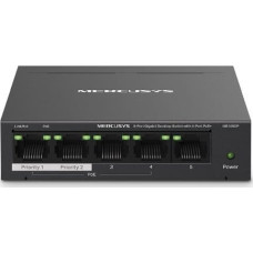 Mercusys Switch Mercusys MERCUSYS switch MS105GP (5xGbE,4xPoE+,65W,fanless)