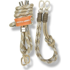 Dog & Bone Zestaw crossbody + handstrap Nimmy       Cool&Cute 2.0 brązowy