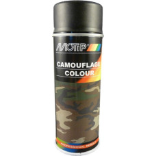 Motip Purškiamas lakas  CAMOUFLAGE RAL 9021 black 400ml, Motip