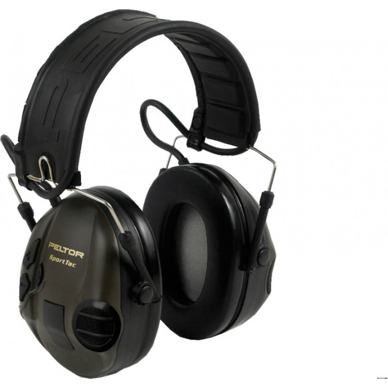 3M Apsauginės ausinės SportTac, oranžinės/žalios, 26 dB XH001650049, 3M