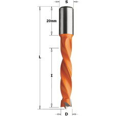 CMT Spiralinis medžio grąžtas HM RH 5x43x70mm S=10x20mm, CMT