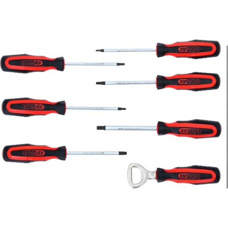 Ks Tools Atsuktuvų komplektas ( TX 10,15,20,25,30,40), KS Tools