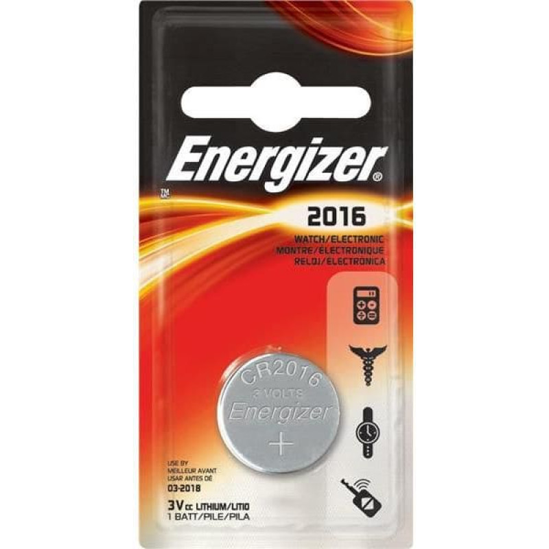 Energizer Battery CR2016 1 pcs.
