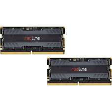 Mushkin DDR5 - 64GB - 4800 - CL - 40 (2x 32 GB) dual kit, memory (black, MRA5S480FFFD32GX2, Redline SODIMM)