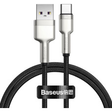 Baseus USB cable Baseus USB-A - USB-C 1 m Black (02689)