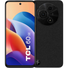 TCL 60 SE 17 cm (6.7") Dviguba SIM jungtis Android 15 4G C tipo USB 8 GB 512 GB 5200 mAh Juoda