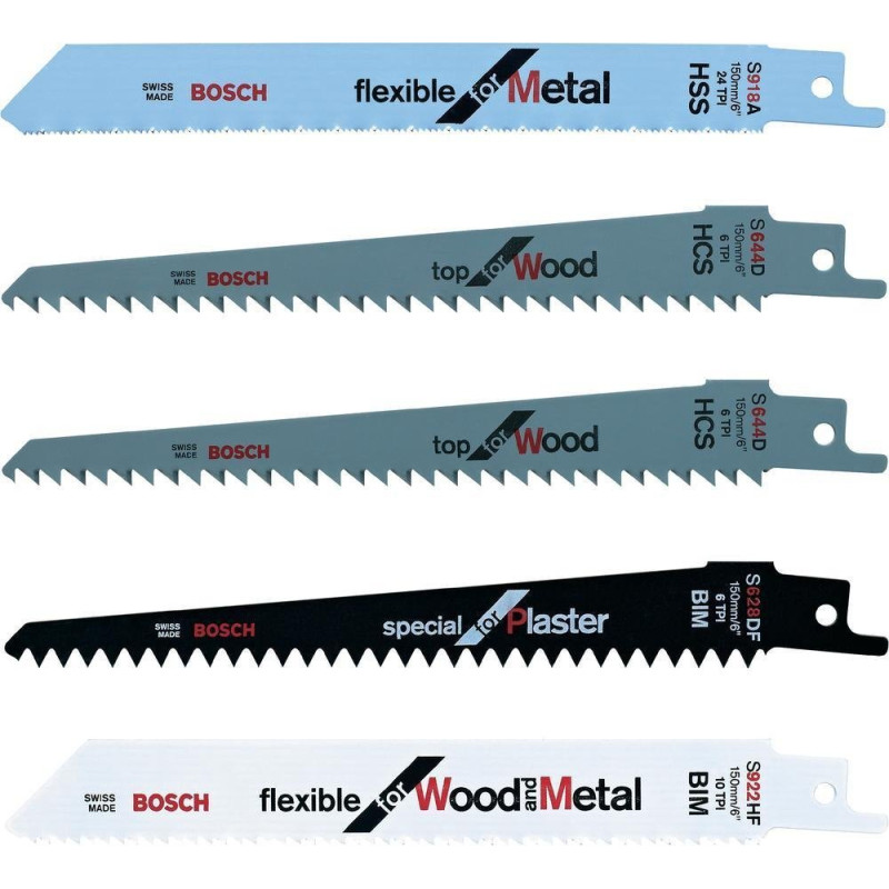 Bosch Circular Saw Blade Set Universal 5 pieces