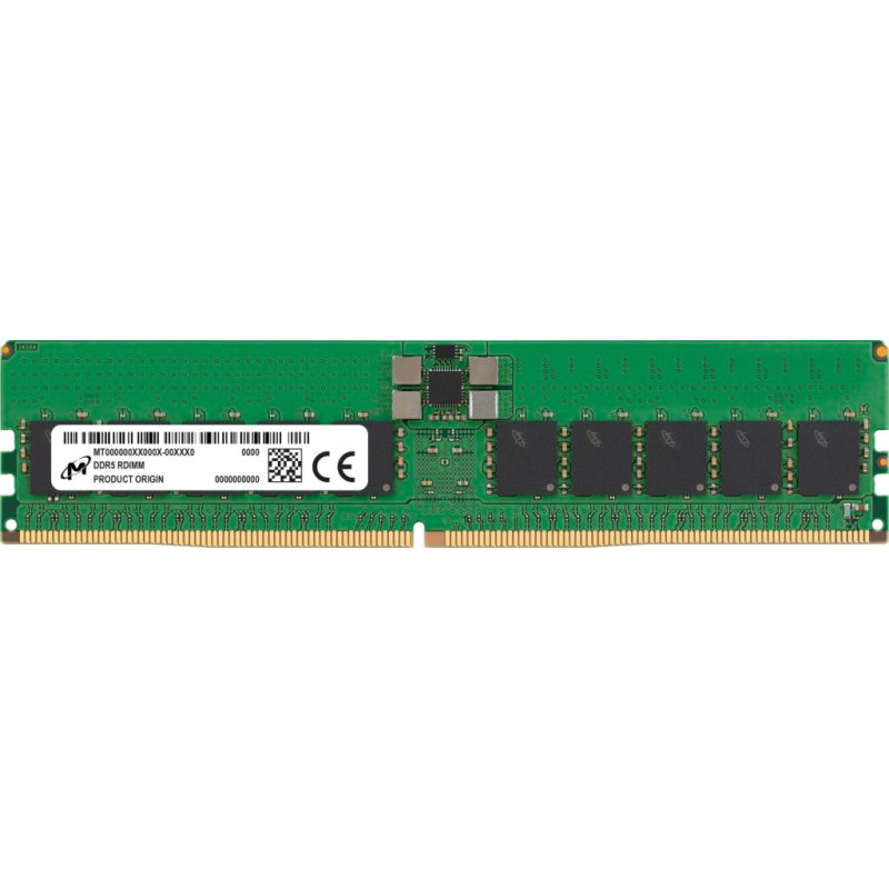 Micron Server Memory Module|MICRON|DDR5|32GB|RDIMM/ECC|5600 MHz|CL 46|1.1 V|MTC20F1045S1RC56BR