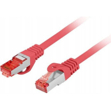 Lanberg PATCHCORD KAT.6 S/FTP LSZH CU 10M CZERWONY FLUKE PASSED LANBERG