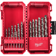 Milwaukee WIERTŁA DO METALU HSS-G THUNDERWEB KOMPLET 19 sztuk 1-10mm