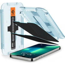 Spigen Hardened glass Spigen GLAS.tR ez Fit Apple iPhone 13/13 Pro Privacy [2 PACK]